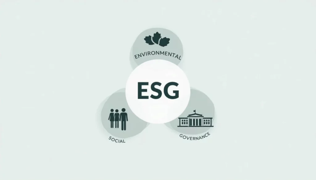 Sigla ESG.